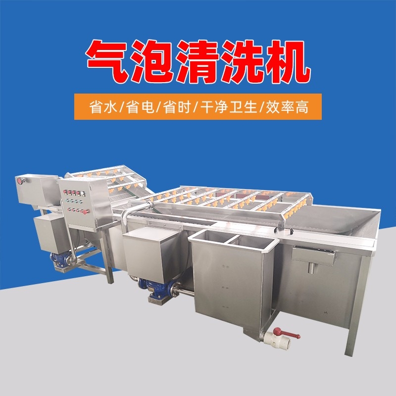 蔬菜氣泡清洗風(fēng)干機(jī)